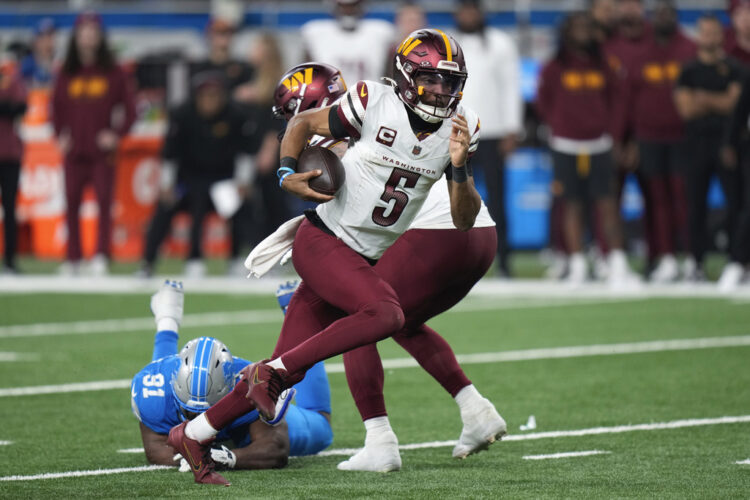 Jayden Daniels and the Commanders stun the top-seeded Lions 45-31 to reach NFC title game